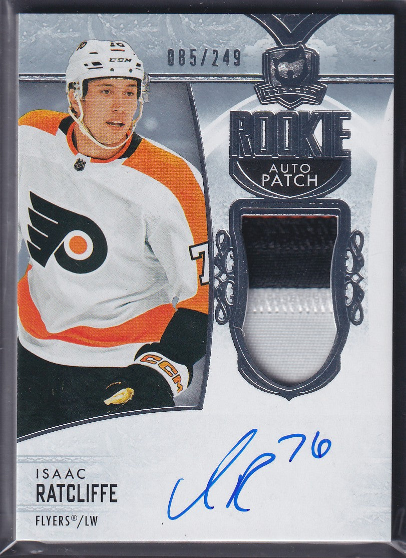 ISAAC RATCLIFFE - 2022 The Cup Rookie Auto Patch #108, /249
