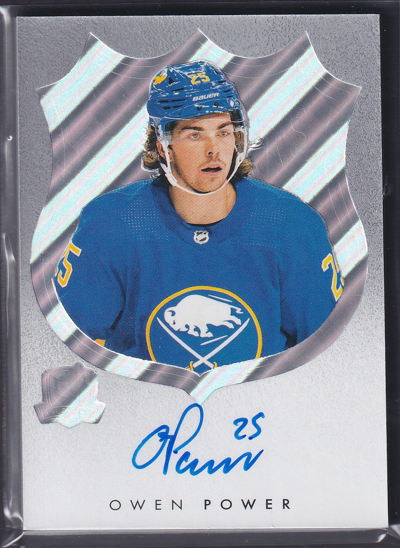 OWEN POWER - 2022 The Cup Logomarks Rookie Auto #LM-OP