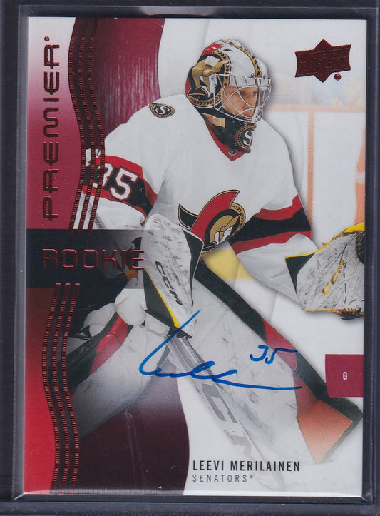 LEEVI MERILAINEN - 2023 Upper Deck Premier Rookie Auto #125