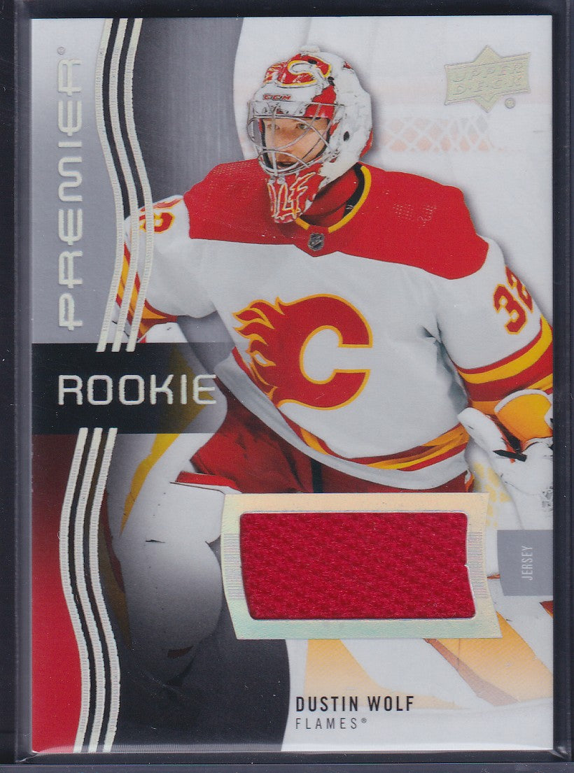 DUSTIN WOLF - 2023 Upper Deck Premier Rookie Jersey Patch #117