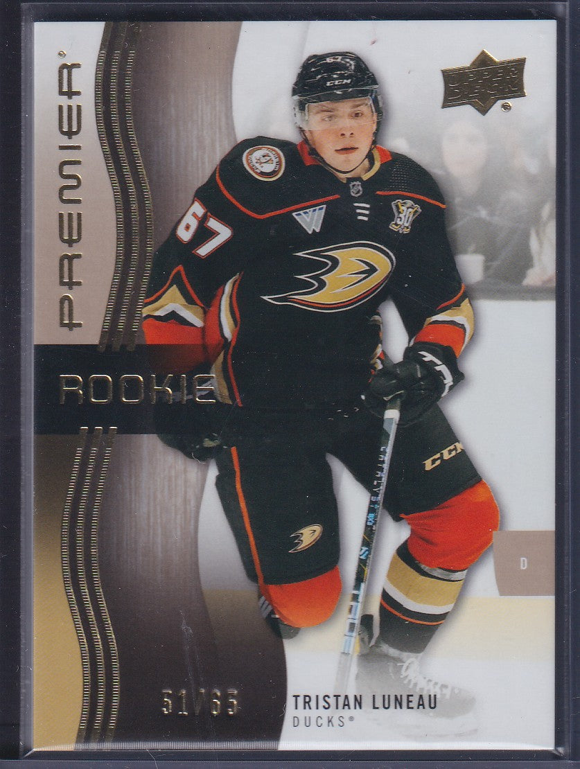 TRISTAN LUNEAU - 2023 Upper Deck Premier Rookie #124, /65