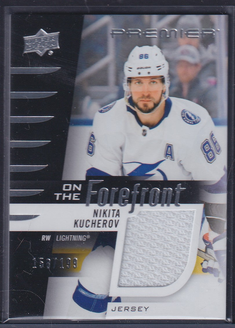 NIKITA KUCHEROV - 2023 Upper Deck Premier On the Forefront Patch #OF-NK, /199