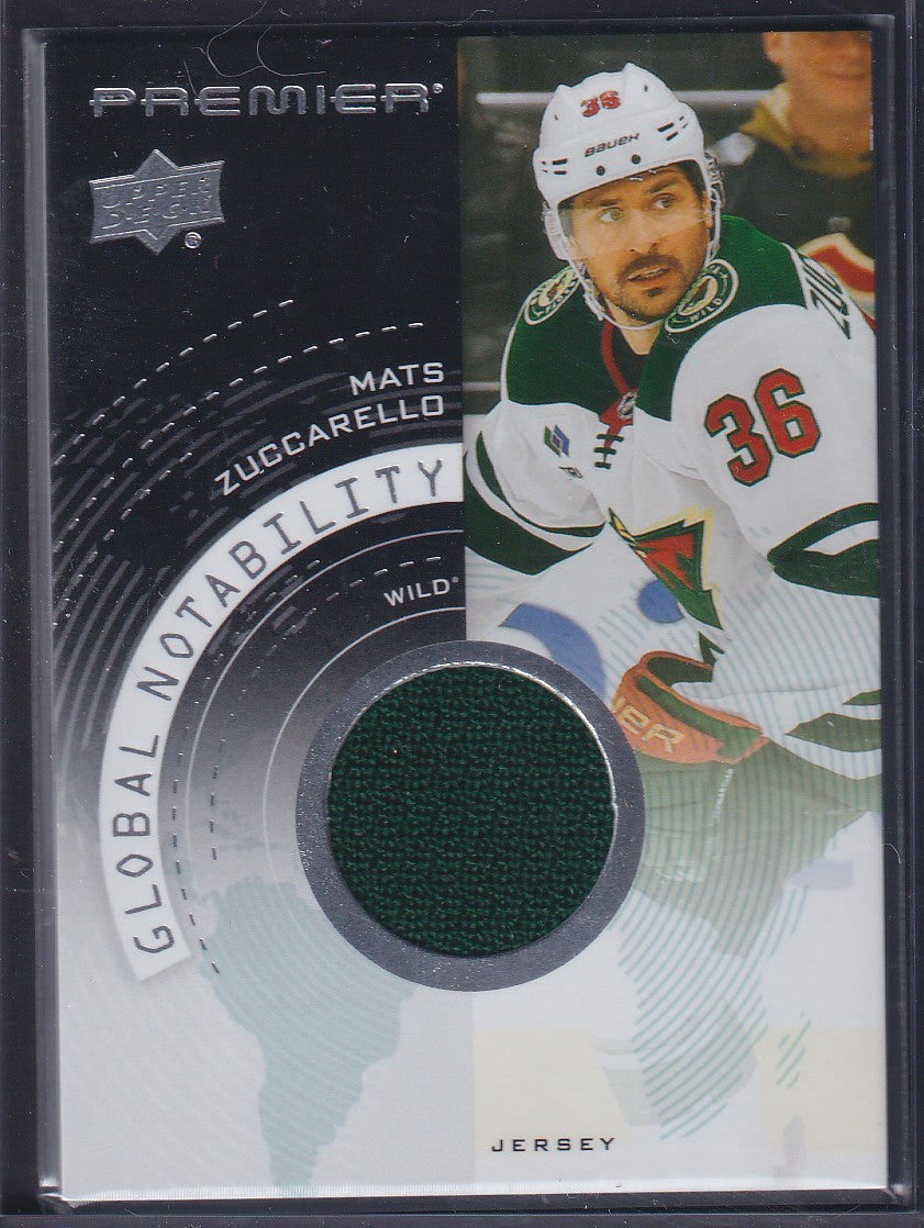 MATS ZUCCARELLO - 2023 Upper Deck Premier Global Notability Patch #GB-MZ