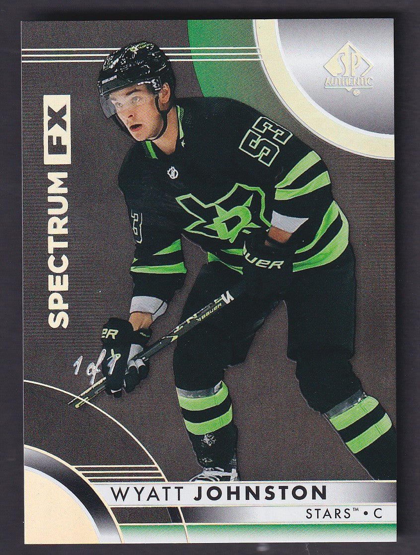 WYATT JOHNSTON - 2023 SP Authentic Spectrum FX #S-34, 1/1