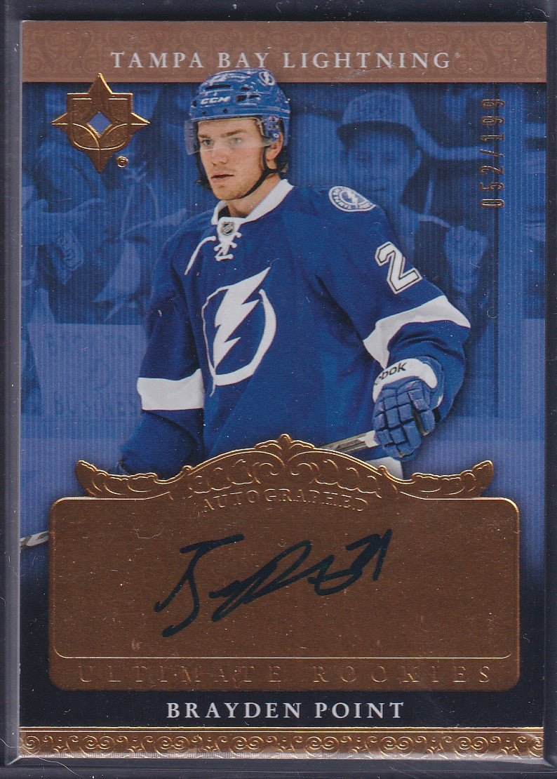 BRAYDEN POINT - 2016 Upper Deck Ultimate Rookies Auto #RRA-BP, /199