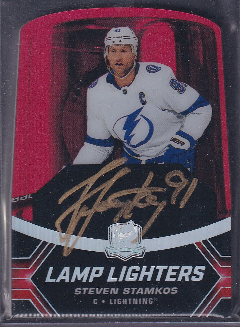 STEVEN STAMKOS - 2020 The Cup Lamp Lighters Auto #LL-SS