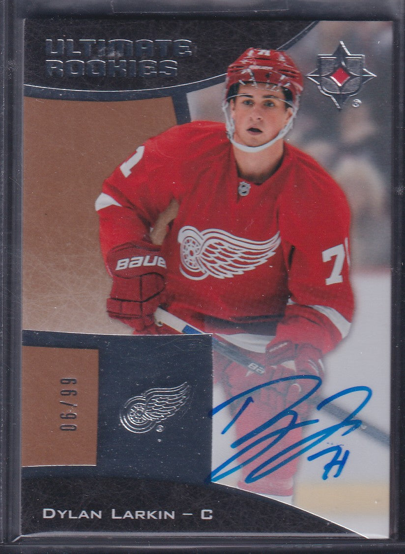 DYLAN LARKIN - 2015 Upper Deck Ultimate Rookies Auto #113, /99