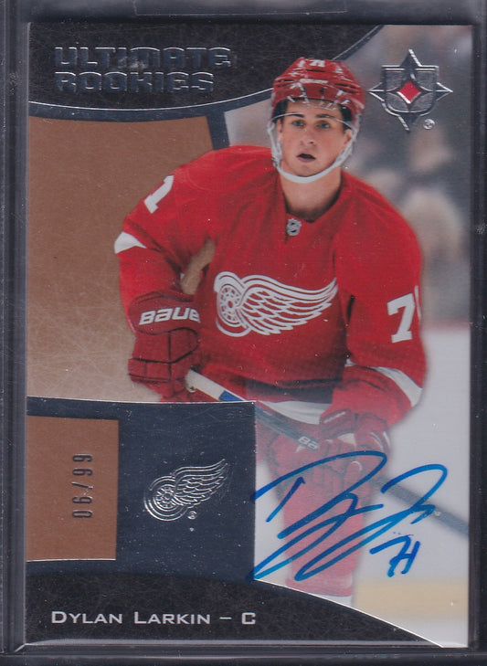 DYLAN LARKIN - 2015 Upper Deck Ultimate Rookies Auto #113, /99