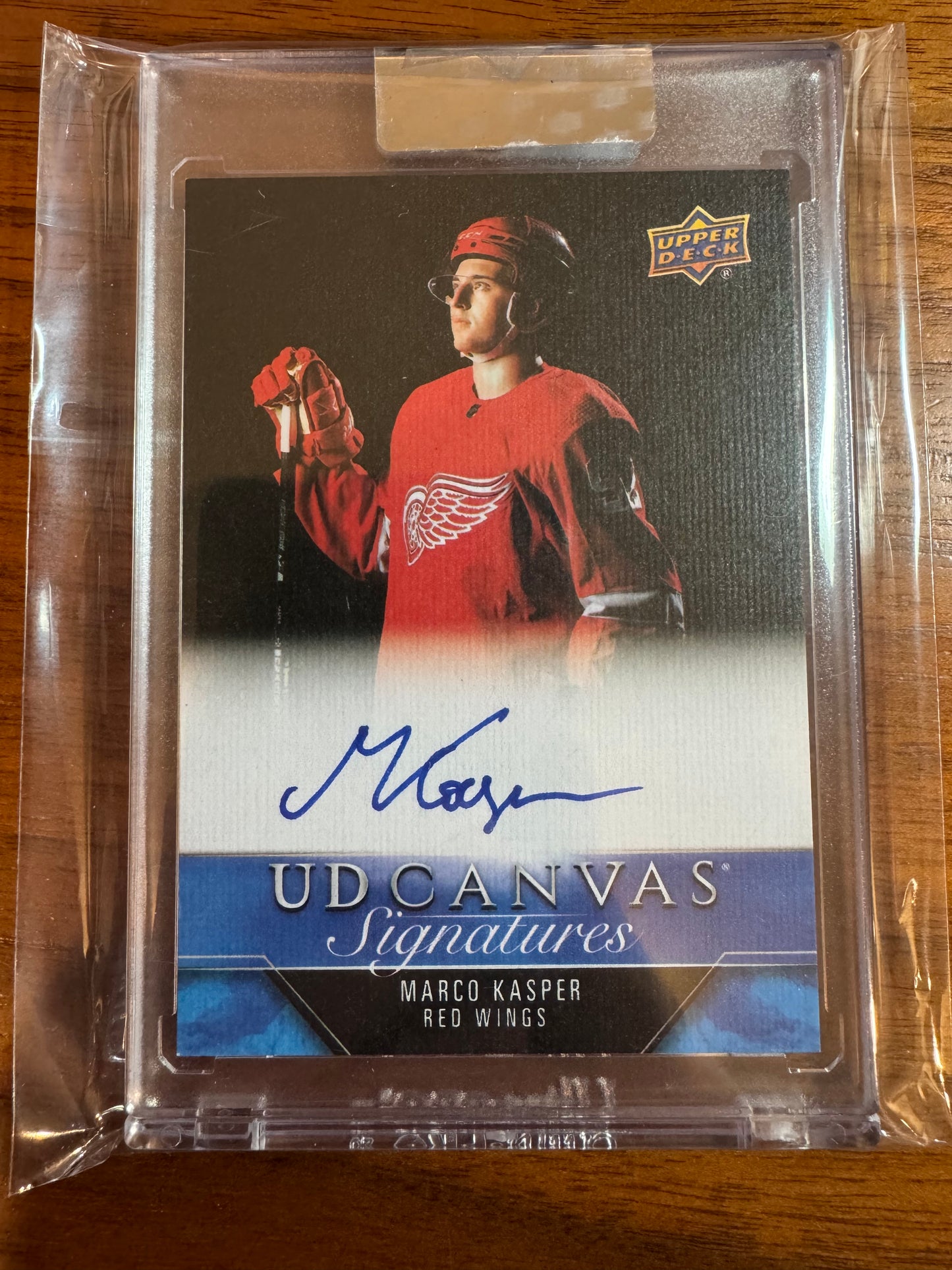 MARCO KASPER - 2023 Upper Deck Clear Cut UD Canvas Auto Rookie #CS-MK