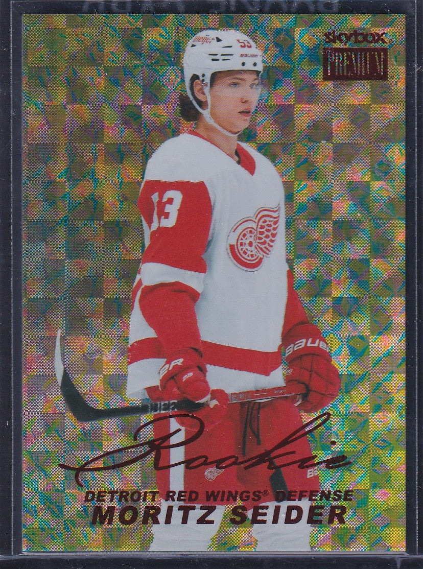 MORITZ SEIDER - 2021 Metal Universe Skybox Premium Rookie Rubies #PP-40, /50