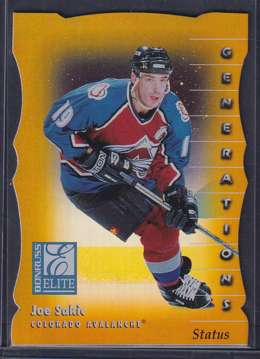 JOE SAKIC - 1998 Donruss Elite Generations Status GOLD #115, /100