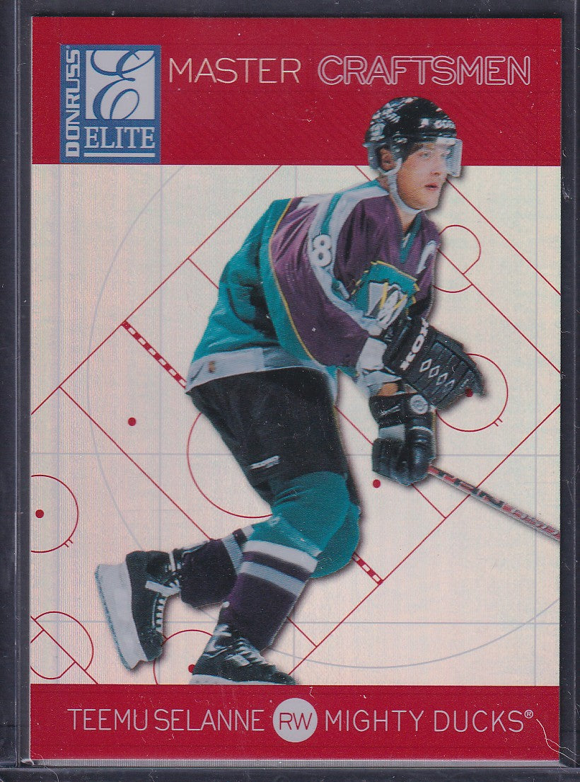 TEEMU SELANNE - 1998 Donruss Elite Master Craftsmen #15, 78/100
