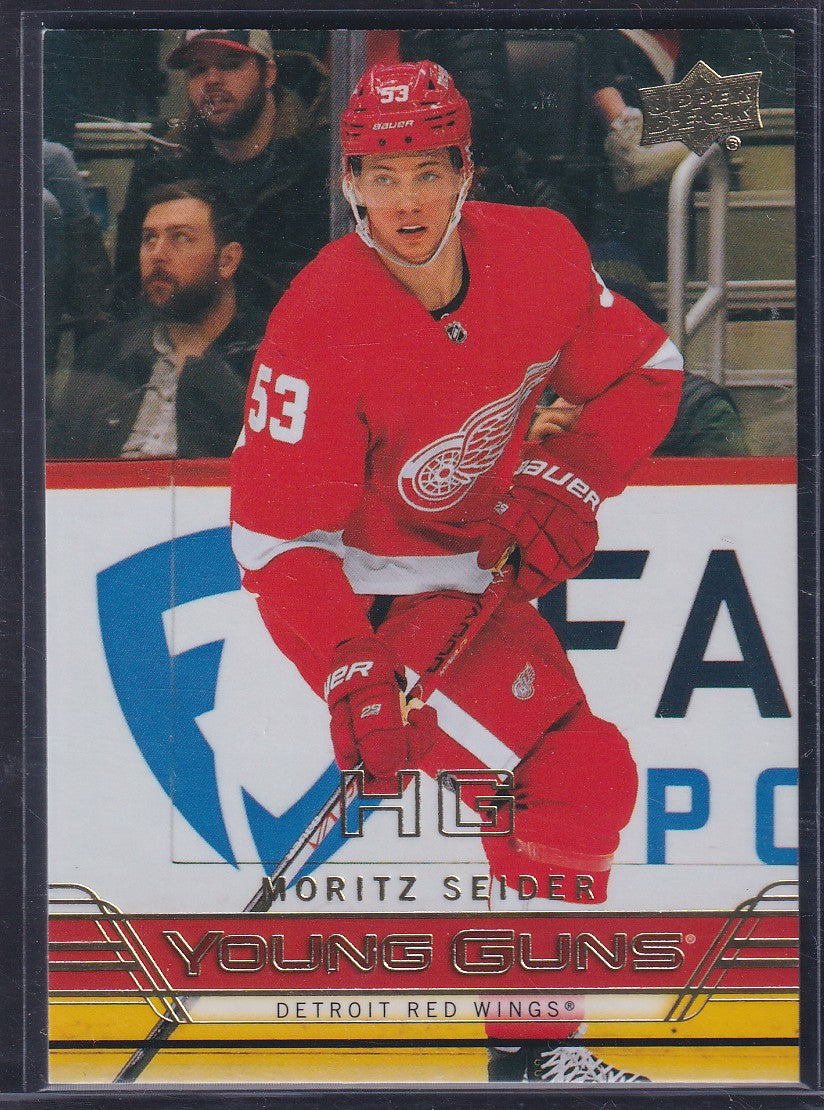 MORITZ SEIDER - 2021 Upper Deck Young Guns Retro HIGH GLOSS #T-83, /100