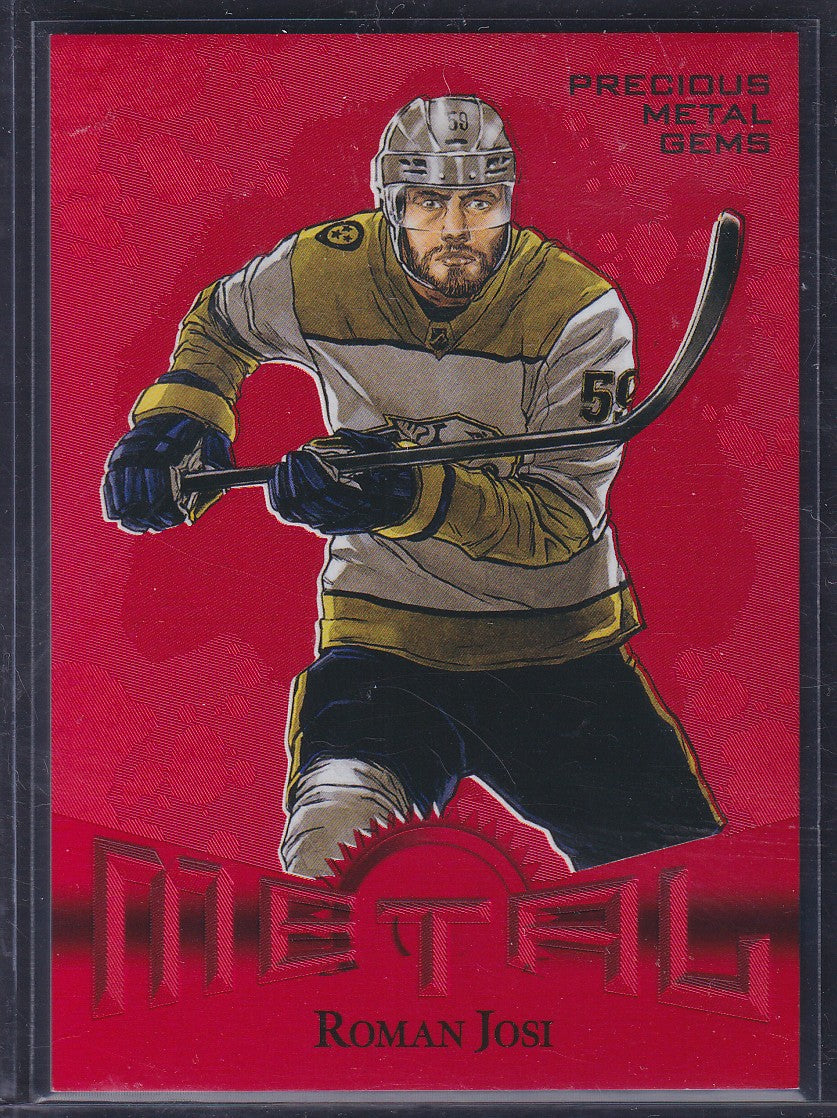 ROMAN JOSI - 2022 Metal Universe PMG Precious Metal Gems Red #RT-7, /100