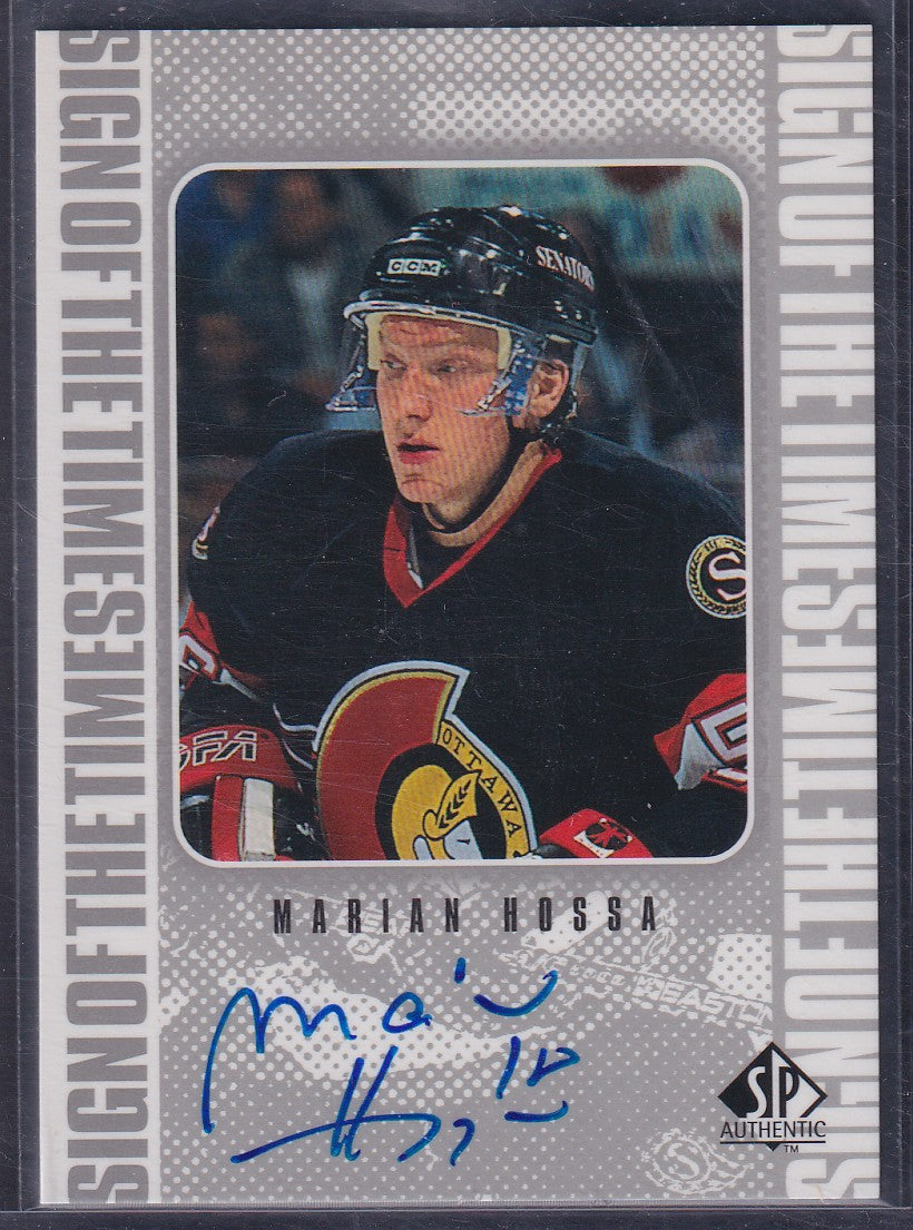 MARIAN HOSSA - 1998 SP Authentic Sign of the Times Auto #MH