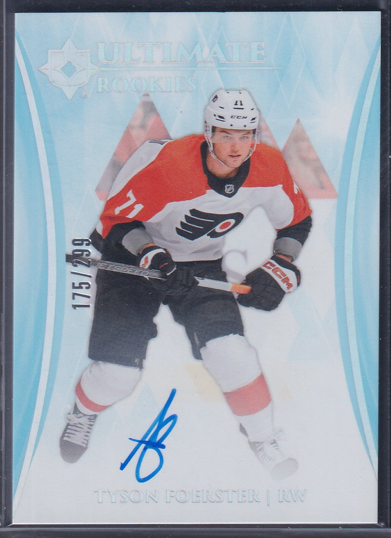 TYSON FOERSTER - 2023 Upper Deck Ultimate Rookies Auto #105, /299