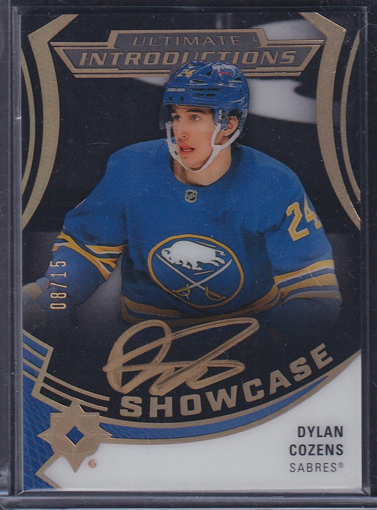 DYLAN COZENS - 2020 Upper Deck Ultimate Introductions Auto Showcase #UI-99, /15