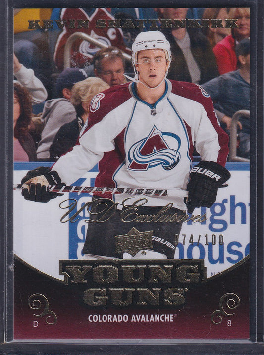 KEVIN SHATTENKIRK - 2010 Upper Deck Young Guns EXCULSIVES #464, /100