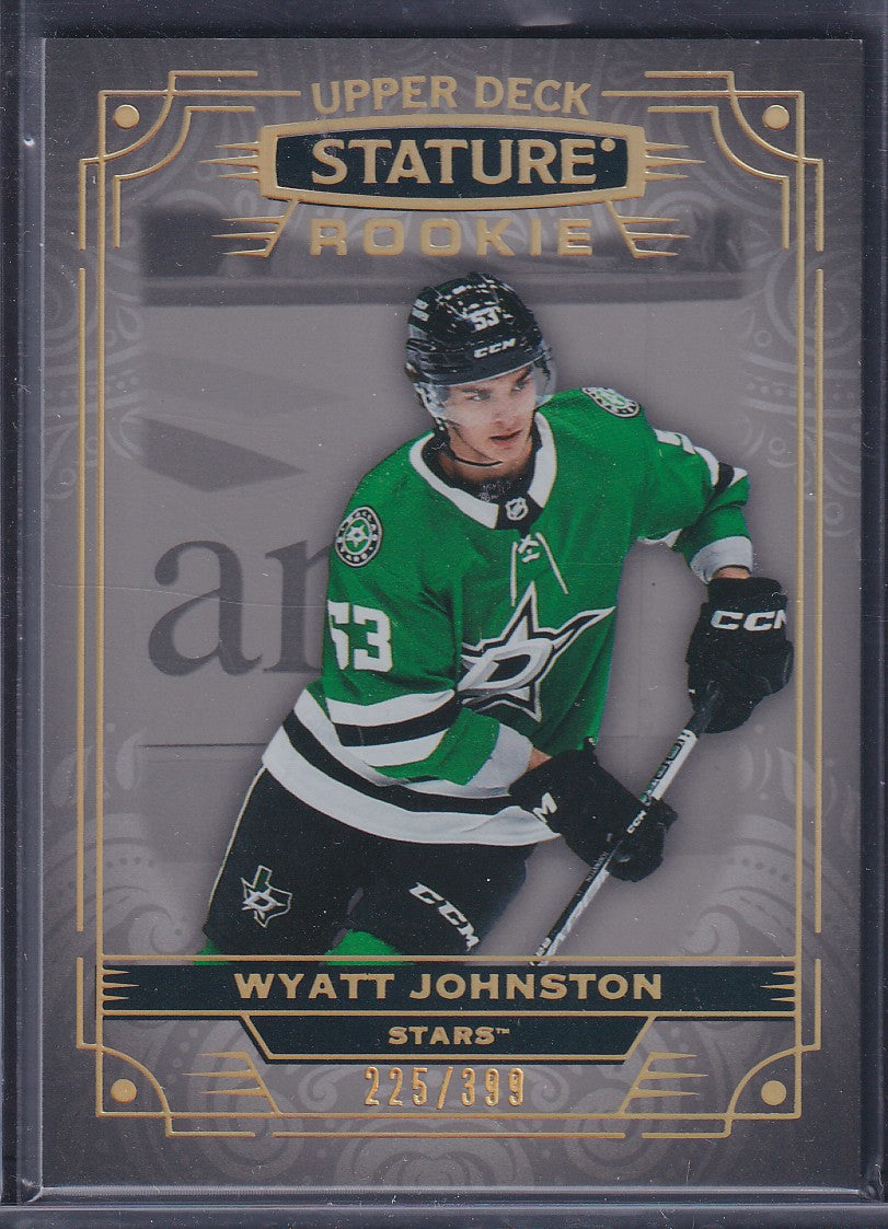 WYATT JOHNSTON - 2022 Upper Deck Stature Rookie #176, /399