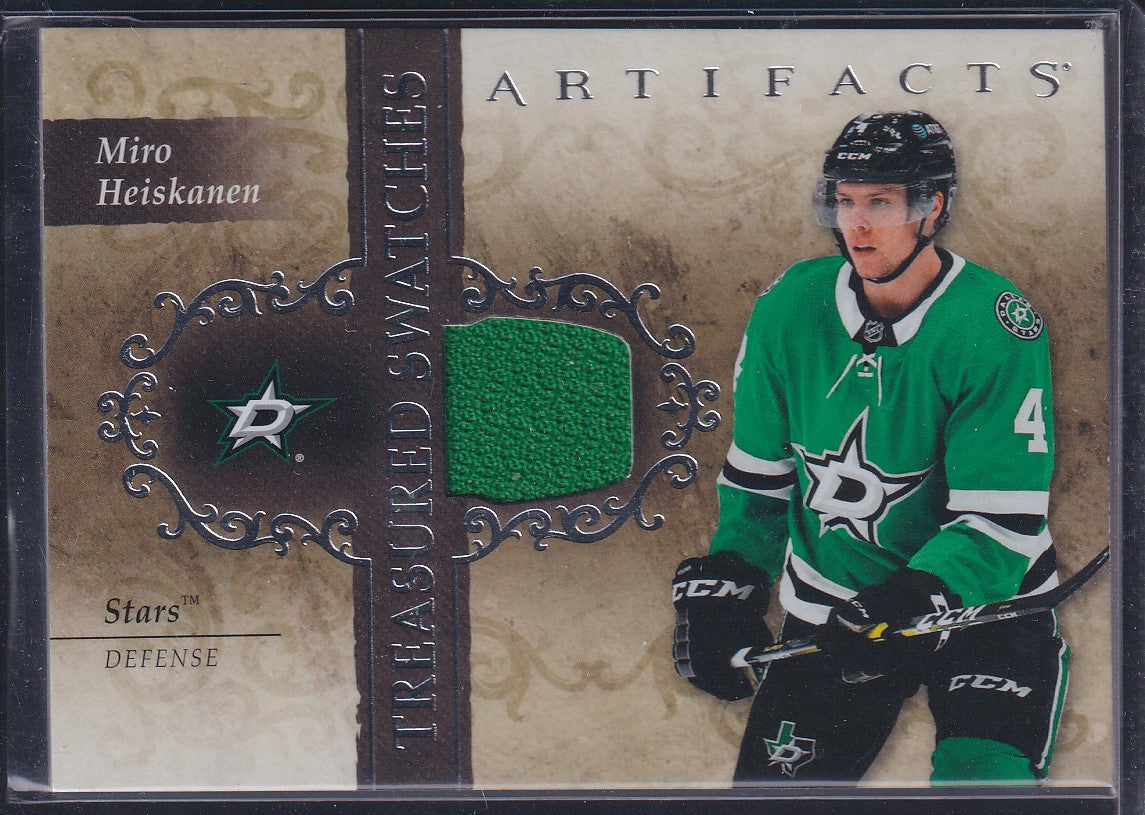 MIRO HEISKANEN - 2021 Upper Deck Artifacts Treasured Swatches Patch #TS-MH