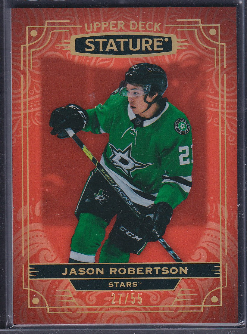 JASON ROBERTSON - 2022 Upper Deck Stature #59, /55