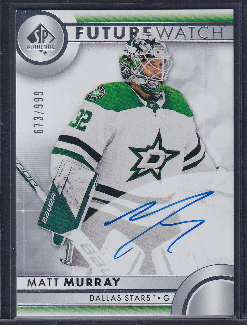 MATT MURRAY - 2023 SP Authentic Future Watch Auto #125, /999