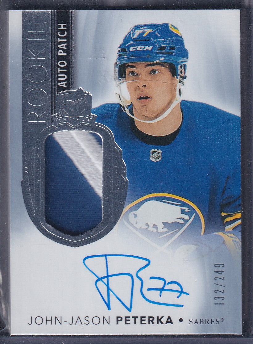 JOHN-JASON PETERKA - 2021 The Cup Rookie Auto Patch #182, /249
