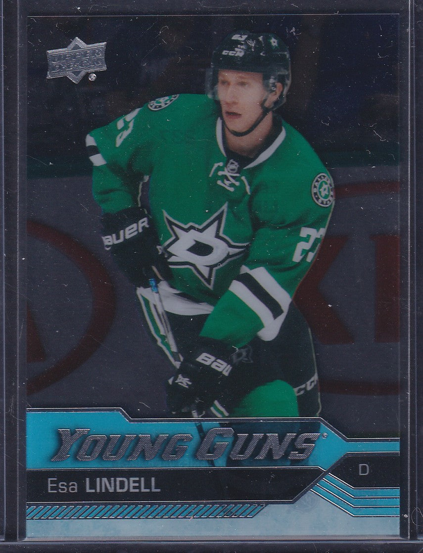 ESA LINDELL - 2016 Upper Deck Young Guns CLEAR CUT #237
