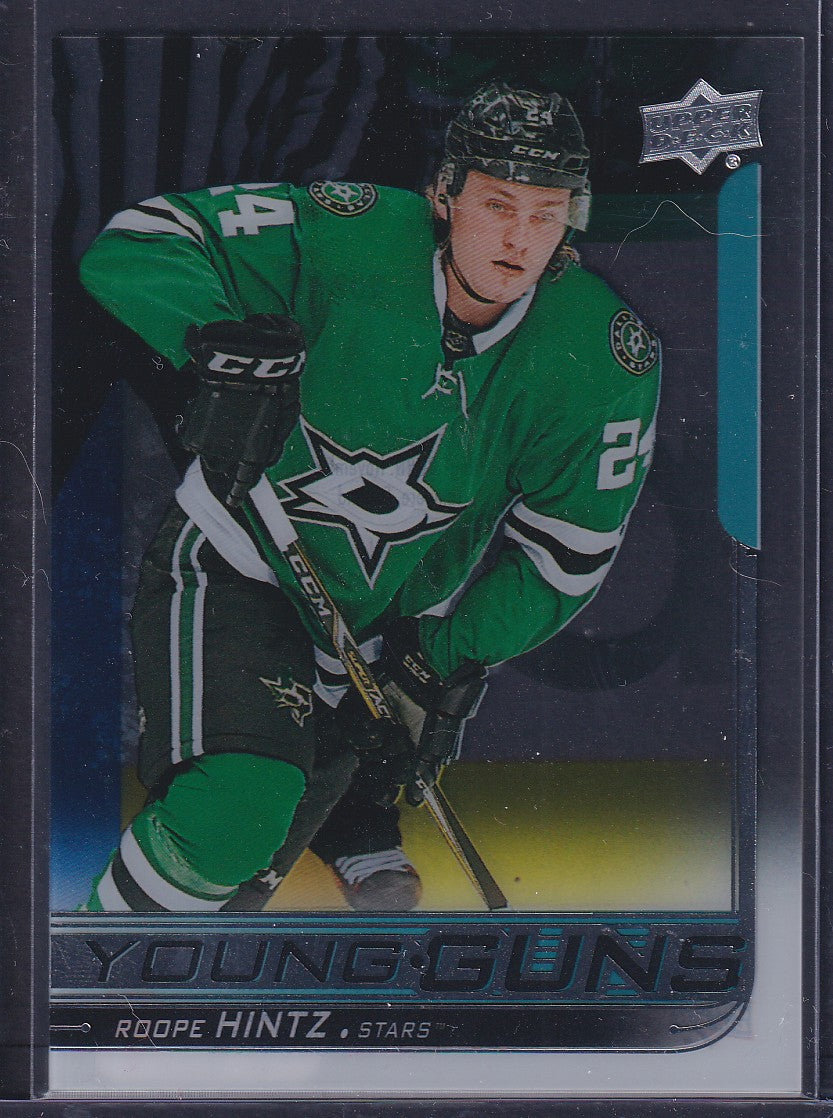 ROOPE HINTZ - 2018 Upper Deck Young Guns CLEAR CUT #202