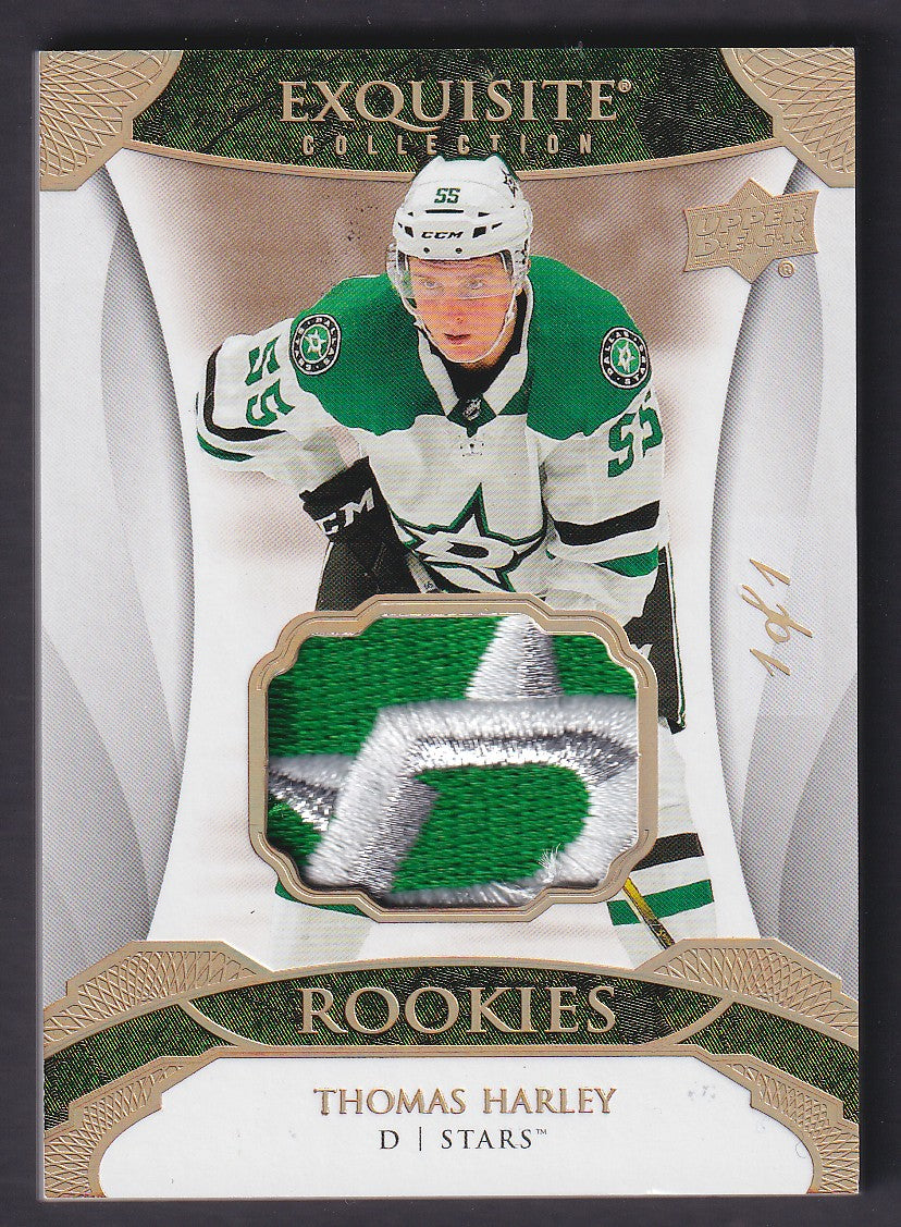 THOMAS HARLEY - 2020 Upper Deck Exquisite Rookies Patch #RP-TH, 1/1