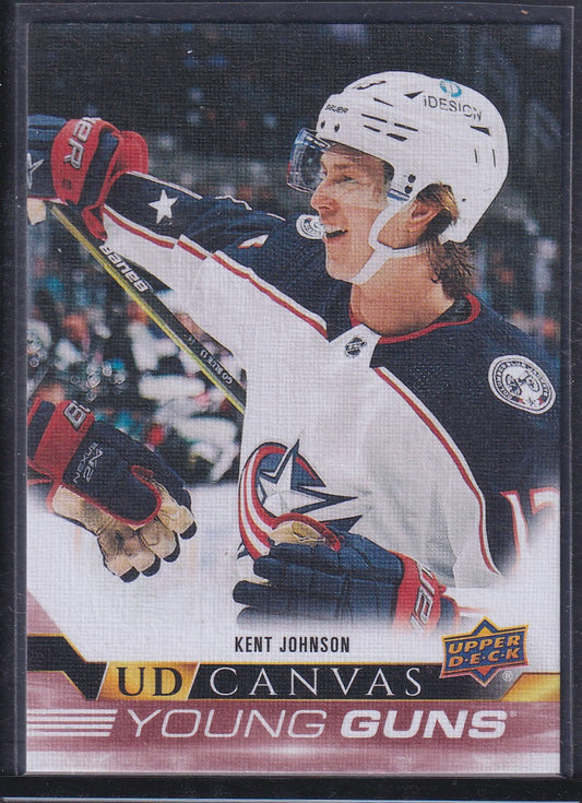 KENT JOHNSON - 2022 Upper Deck Young Guns Canvas #C91