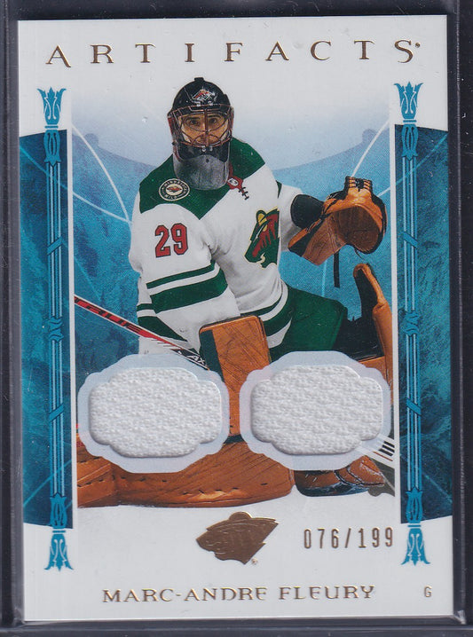 MARC-ANDRE FLEURY - 2022 Upper Deck Artifacts Dual Patch #153, /199