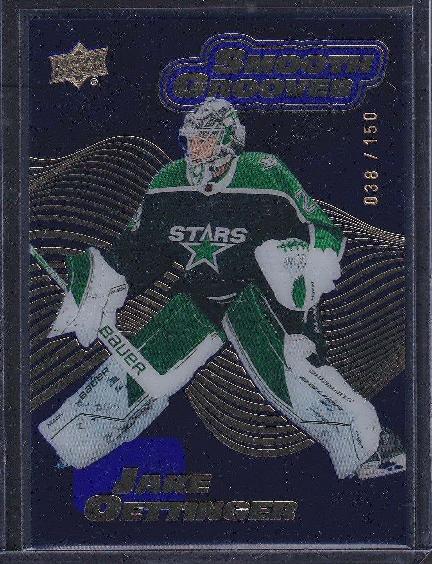 JAKE OETTINGER - 2022 Upper Deck Extended Smooth Grooves #SG15, /150