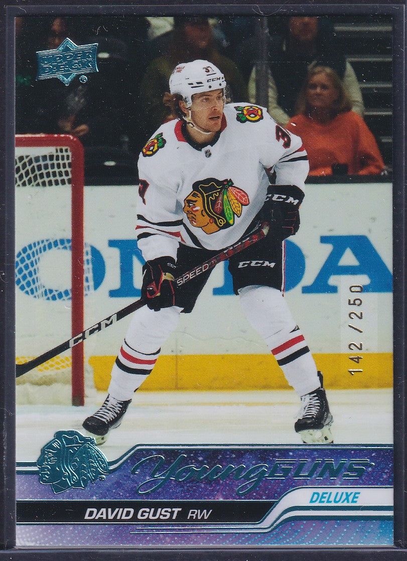 DAVID GUST - 2023 Upper Deck Young Guns DELUXE #218, /250