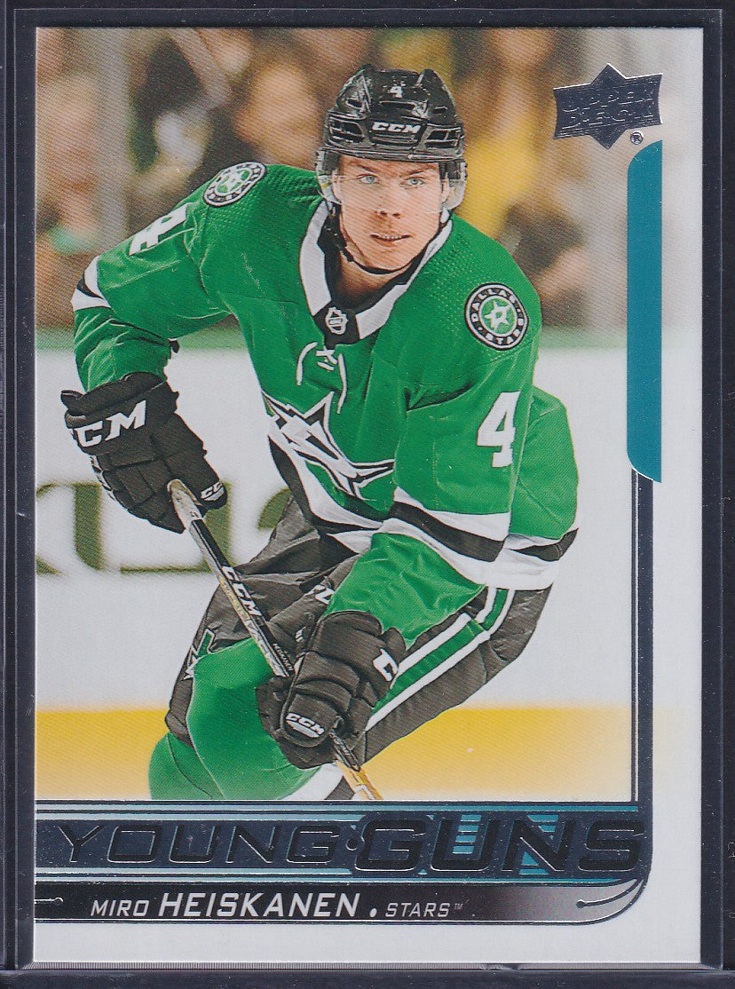 MIRO HEISKANEN - 2018 Upper Deck Young Guns #246