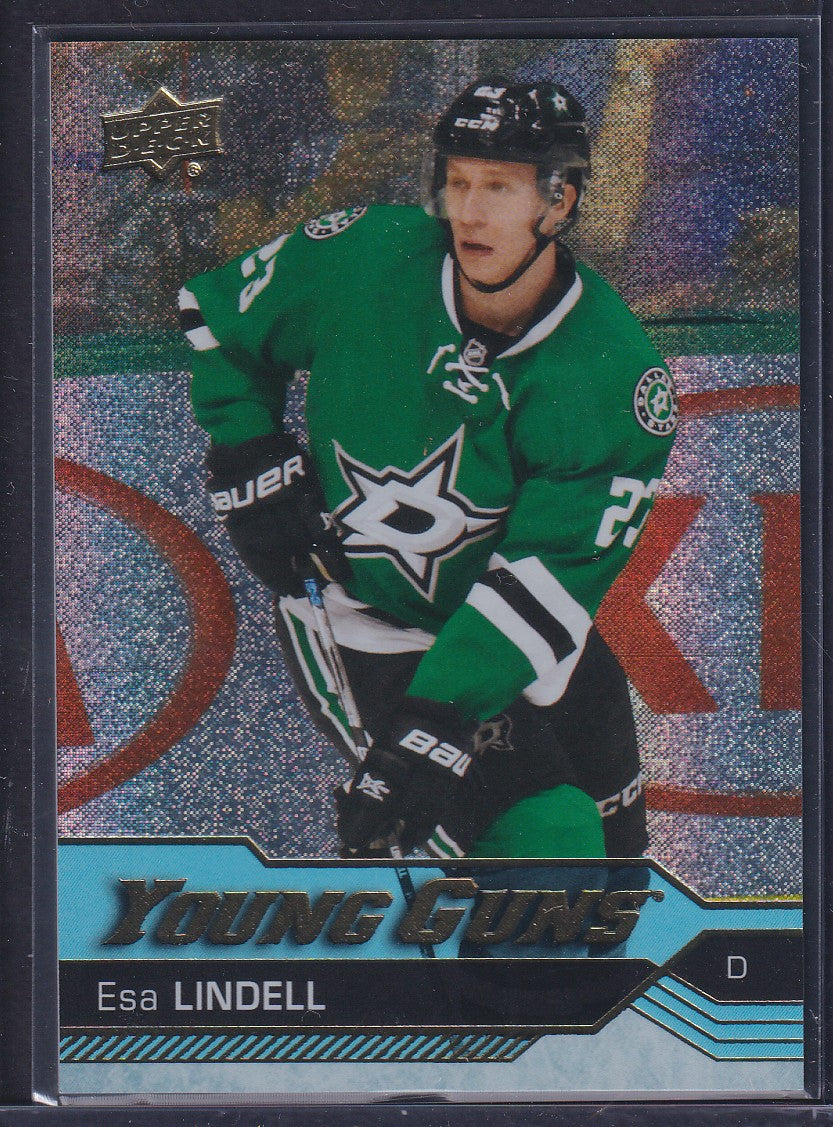 ESA LINDELL - 2016 Upper Deck Young Guns SPECKLED RAINBOW FOIL #237