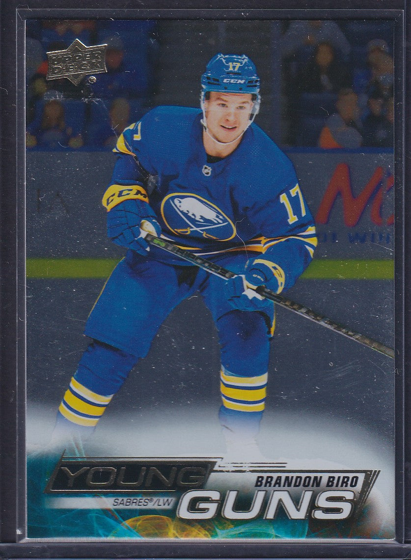 BRANDON BIRO - 2022 Upper Deck Young Guns SILVER FOIL #455