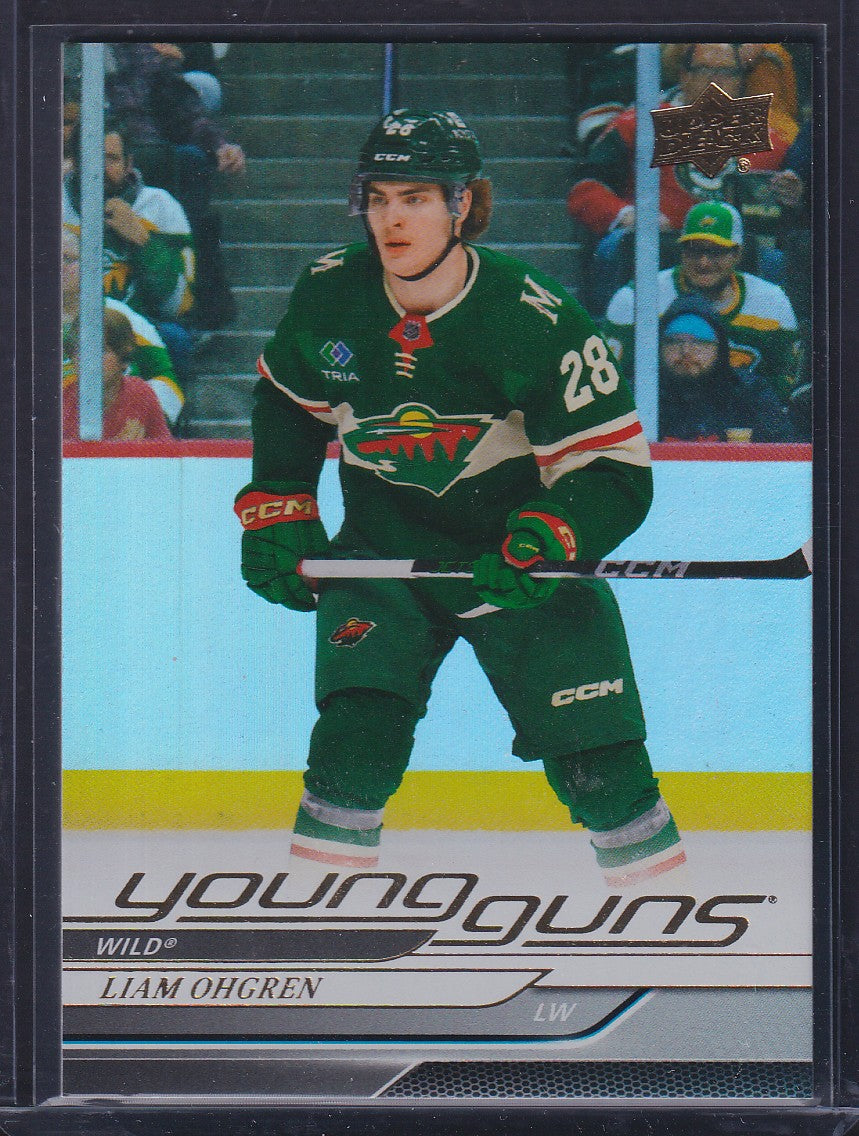 LIAM OHGREN - 2024 Upper Deck Young Guns SILVER FOIL #248