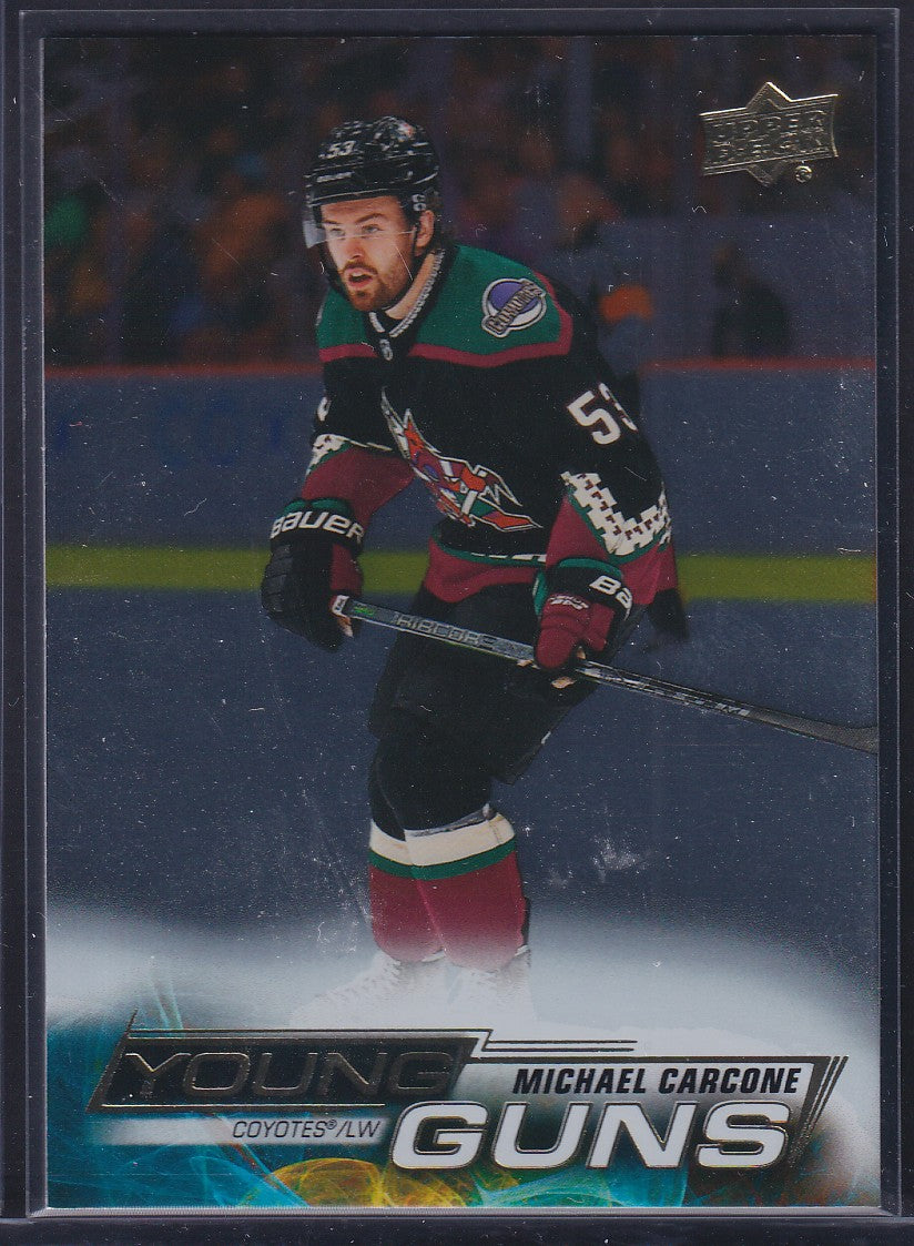 MICHAEL CARCONE - 2022 Upper Deck Young Guns SILVER FOIL #491