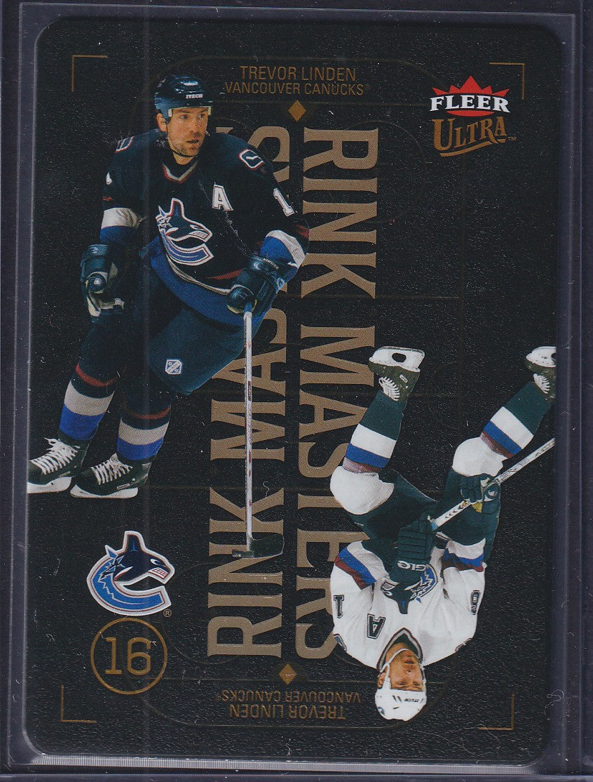 TREVOR LINDEN - 2021 Fleer Ultra Rink Masters #13, /25