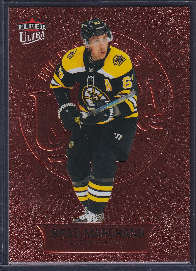 BRAD MARCHAND - 2021 Fleer Ultra Medallions #M-39, /75