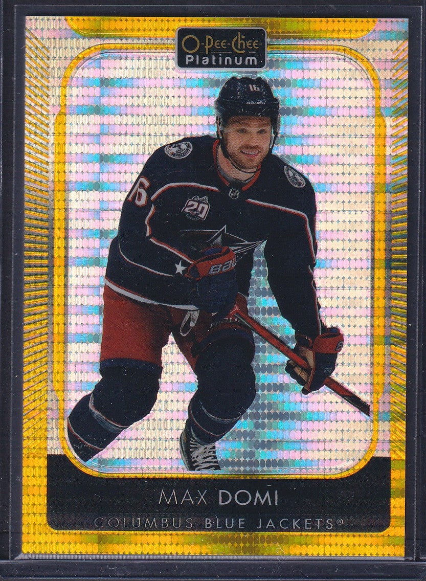 MAX DOMI - 2021 O-Pee-Chee SEISMIC GOLD #56, /50