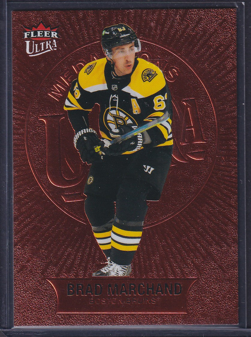 BRAD MARCHAND - 2021 Fleer Ultra Medallions #M-39, /75
