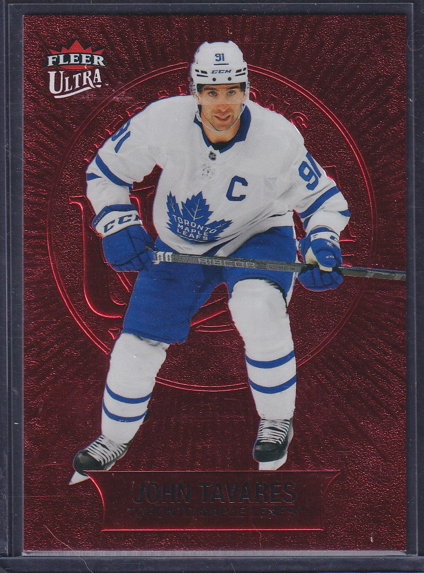 JOHN TAVARES - 2021 Fleer Ultra Medallions #M-33, /50