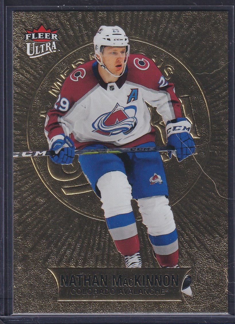 NATHAN MACKINNON - 2021 Fleer Ultra Medallions #M-26, /200