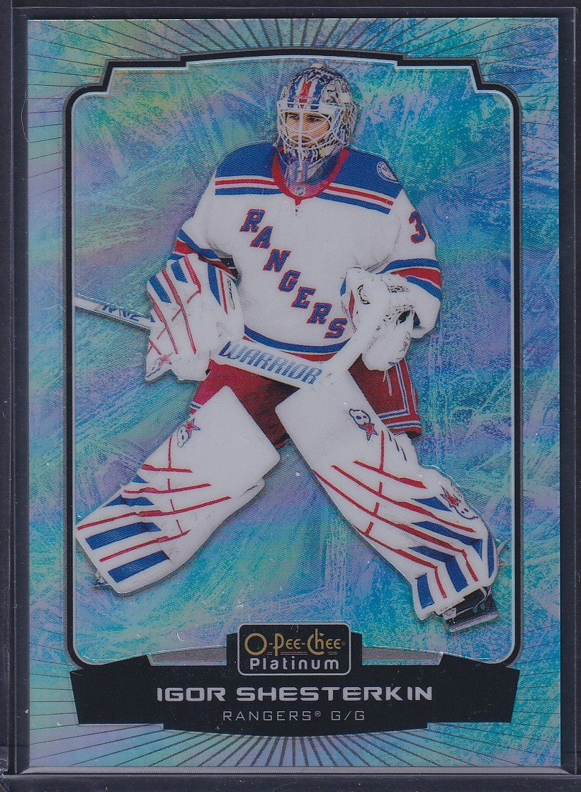 IGOR SHESTERKIN - 2022 O-Pee-Chee Platinum ARCTIC FREEZE #16, /99