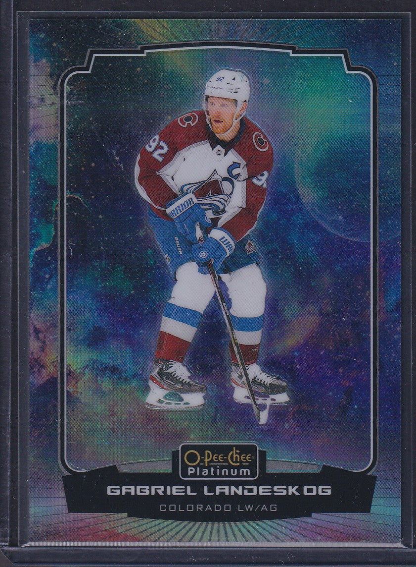 GABRIEL LANDESKOG - 2022 O-Pee-Chee COSMIC #117, /65