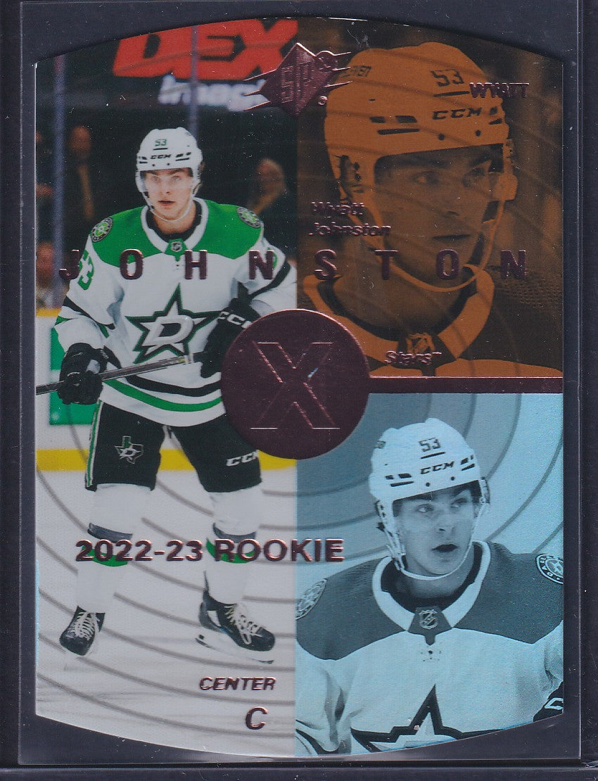 WYATT JOHNSTON - 2022 Upper Deck Extended SPx Rookie Die Cut #SPX-32, /250