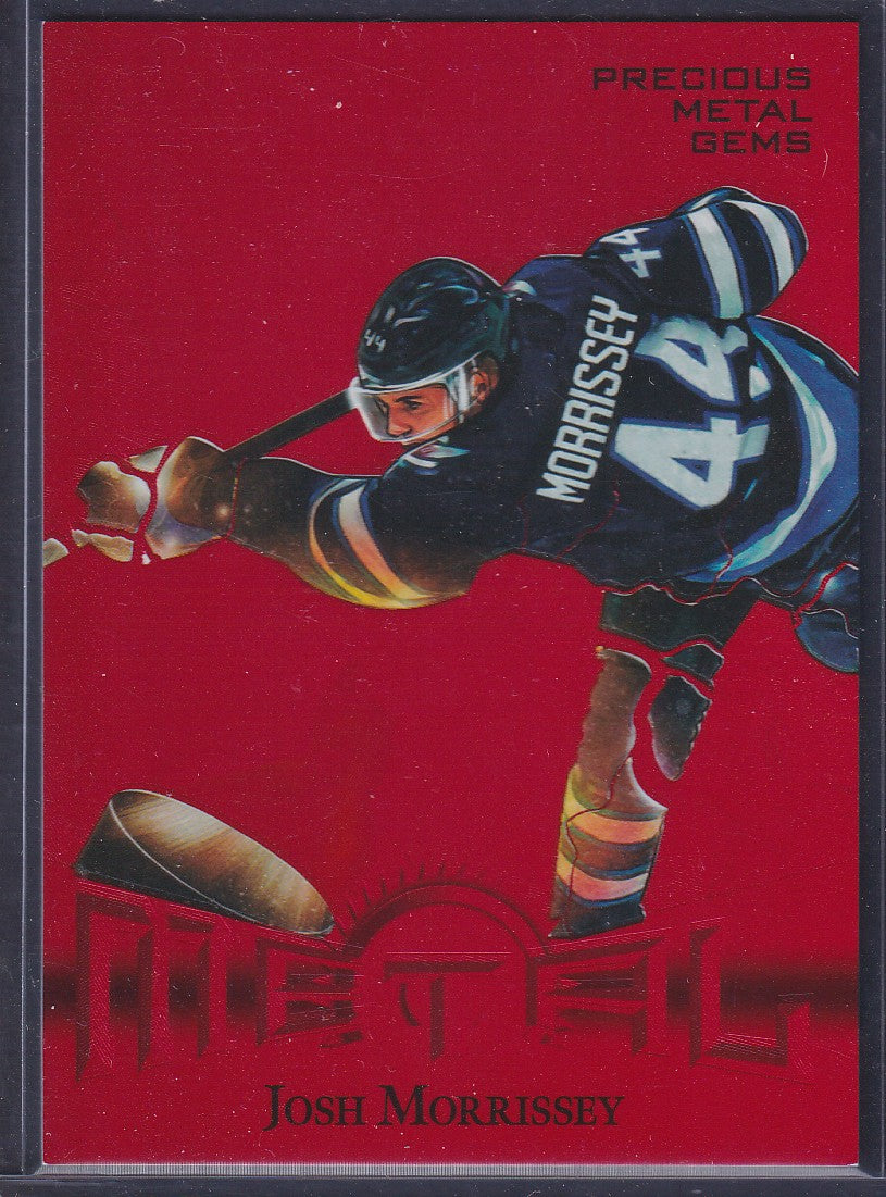 JOSH MORRISSEY - 2024 Metal Universe Precious Metal Gems PMG RED #RT-20, /100