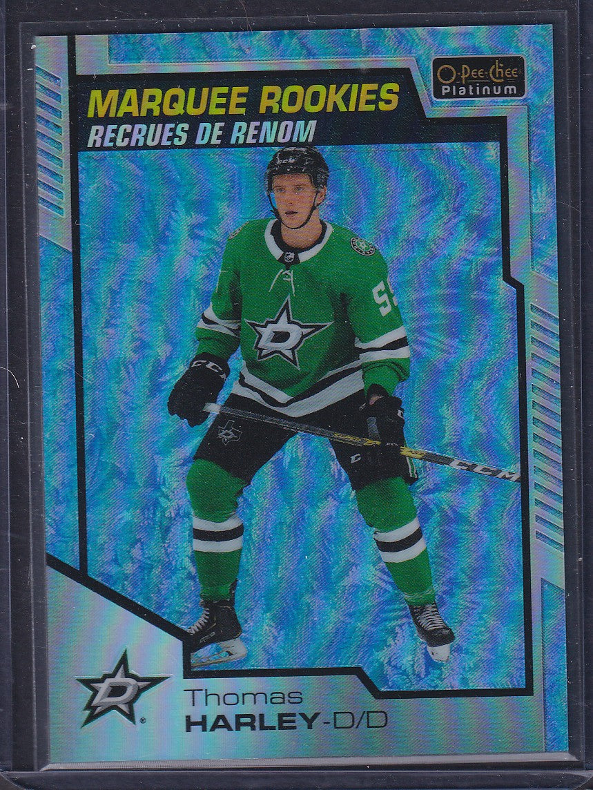 THOMAS HARLEY - 2020 O-Pee-Chee Platinum Marquee Rookies ARCTIC FREEZE #157 /99